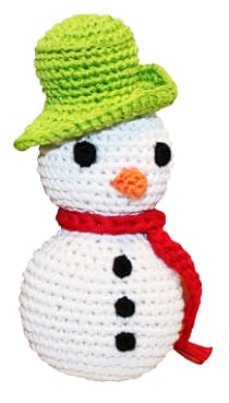 Christmas Knit Knack Toys - Sm Frost the Snowman Christmas Knit Knack Toy  