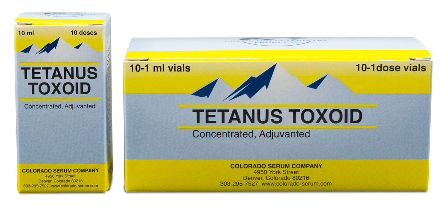 Tetanus Toxoid Concentrate - 10 Single Dose  