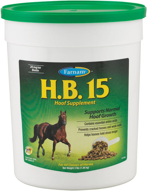 H.B. 15 Pellets - 3 lb H.B. 15 Pellets, (48 day supply)  