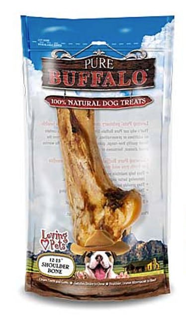 12 - 13' Pure Buffalo Shoulder Bone - Jeffers - Dog Supplies > Dog Treats > Bones