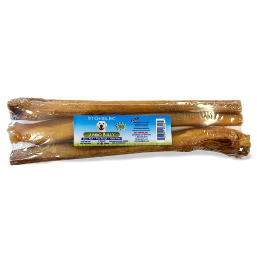 12" Jumbo Bully Sticks Dog Treats – All - Natural, Single Ingredient, Air - Dried - PCI3K - Beef - 12" - 3 - 1