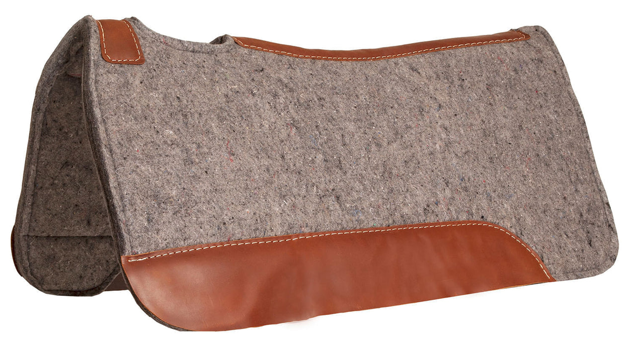 Blue Horse Felt Contoured Saddle Pad -   