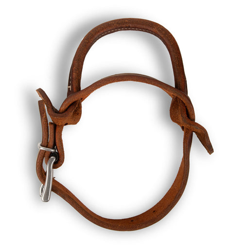 Poplar Head Premium Oiled Harness Leather Rolled Night Latch -   