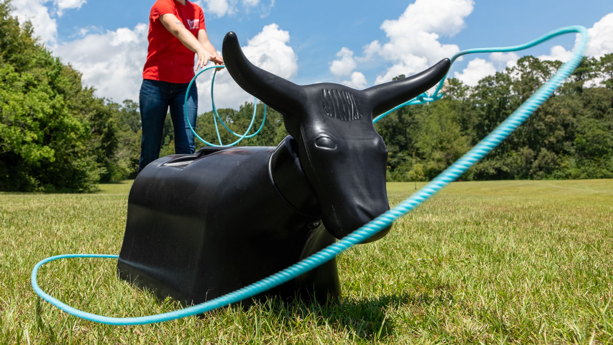 Rip the Steer Roping Dummy - Black  