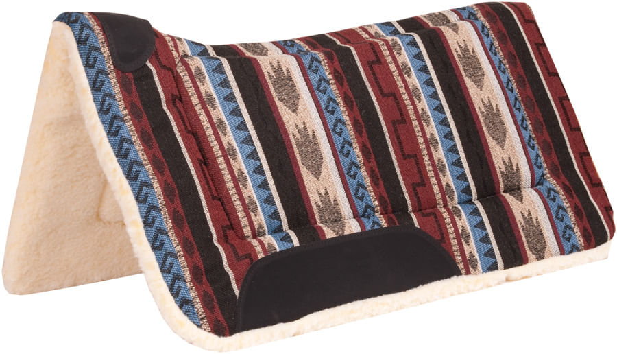 Mustang Sierra Herculon Contoured Saddle Pad, 32" x 32" - Lasso Sierra  