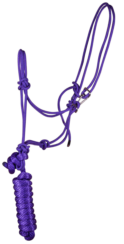 Easy-On Rope Halter - Purple  