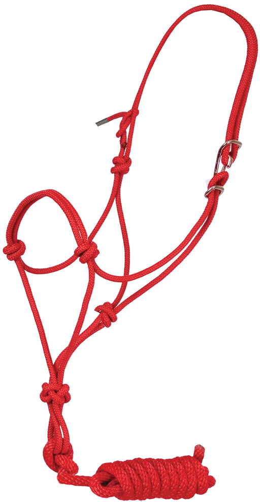 Easy-On Rope Halter - Red  