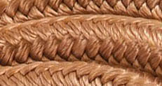 Mustang Eye Slide Poly Lead Rope - Tan  