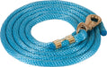 Mustang Solid Poly Lead Rope, Bull Snap - Aqua  