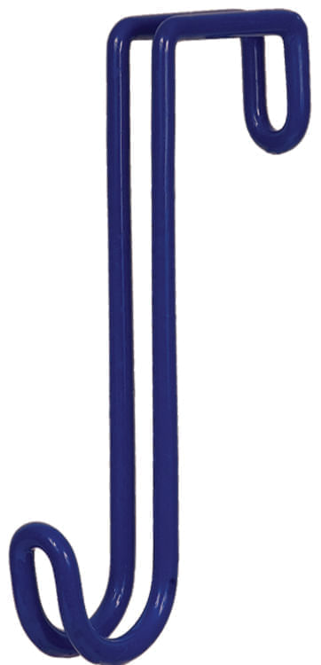 Vinyl Coated Tack Hook, 8" - Blue  