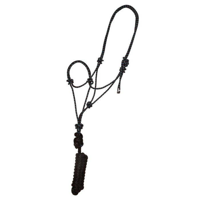 Poly Braided Rope Horse Halter with Lead - Jeffers - Horse Supplies > Horse Tack > Horse Halters