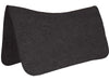 Dr. J Contoured Felt Saddle Pad for Horses - Dr. J Contoured Felt Saddle Pad, Black, 3/4"  