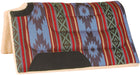 Mustang Sierra Herculon Cut Back & Built Up Saddle Pad, 30" x 32" - Lobo Rustic  