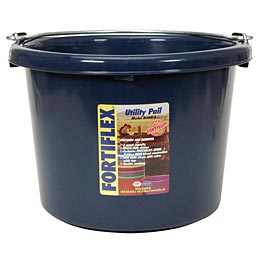 Fortiflex 8 Quart Pail, Colors - Sapphire  