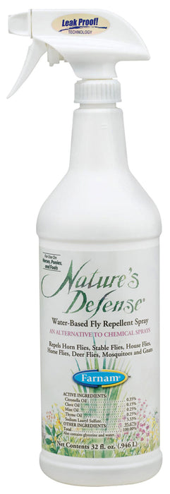 Nature's Defense Fly Repellent Spray - Nature's Defense Fly Repellent Spray, 32 oz  