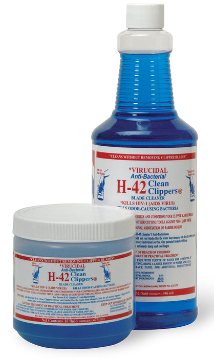 H-42 Clean Clippers Anti-Bacterial Blade Cleaner - H-42 Clean Clippers&#174;, 16 oz spray  