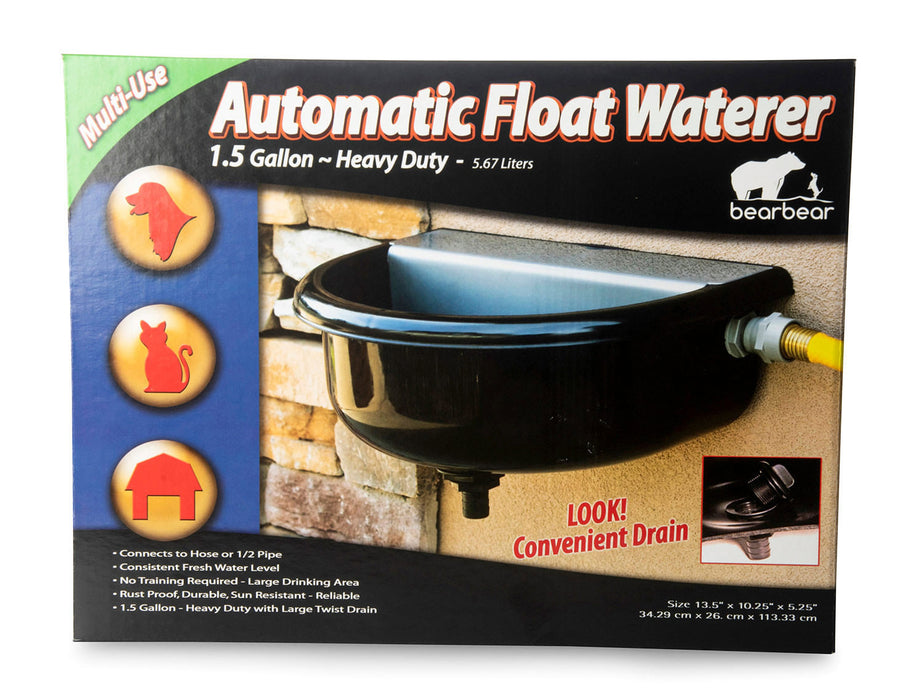 Tough Guy Automatic Waterer, 1-1/2 gal -   