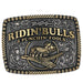 Dale Brisby Bulls & Fools Attitude Belt Buckle -   