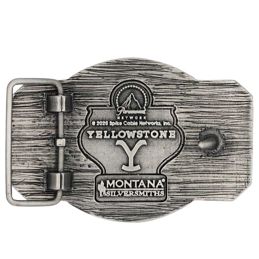 The Y Yellowstone Dutton Ranch Attitude Belt Buckle -   