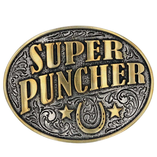 Dale Brisby Super Puncher Attitude Belt Buckle -   