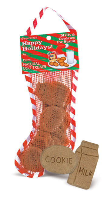 Bark Bars Christmas Stockings - Bark Bars Gingerbread Christmas Stocking  