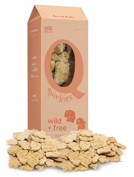 Quirkies, Wild + Free, Cheddar Cheese -   