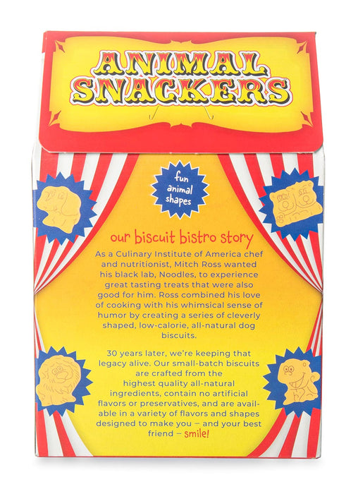 Animal Snackers, Peanut Butter, 12 oz -   