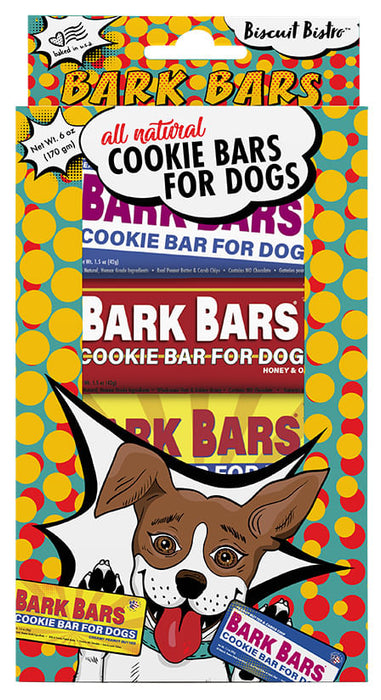 4-pk Bark Bars Cookie Bars, Variety Pack -   