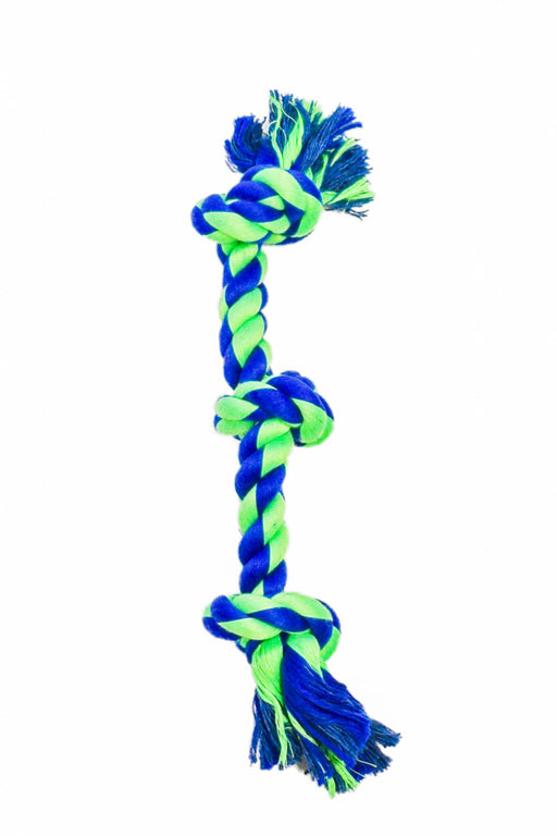 3 Knot Bone - Blue/Green 10" 