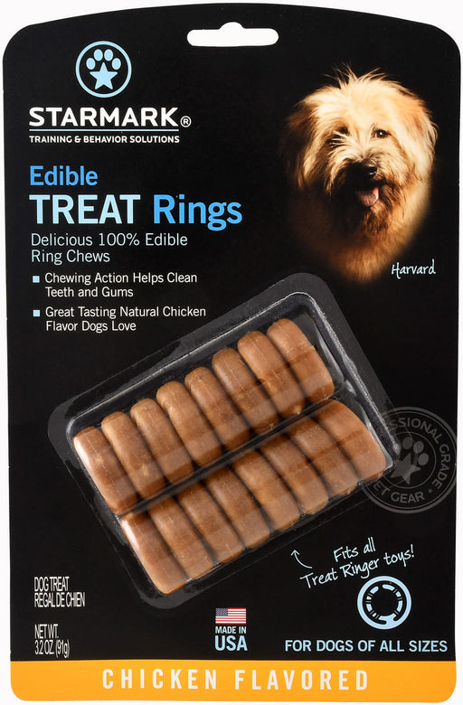 Starmark Edible Treat Rings, 16-pack -   