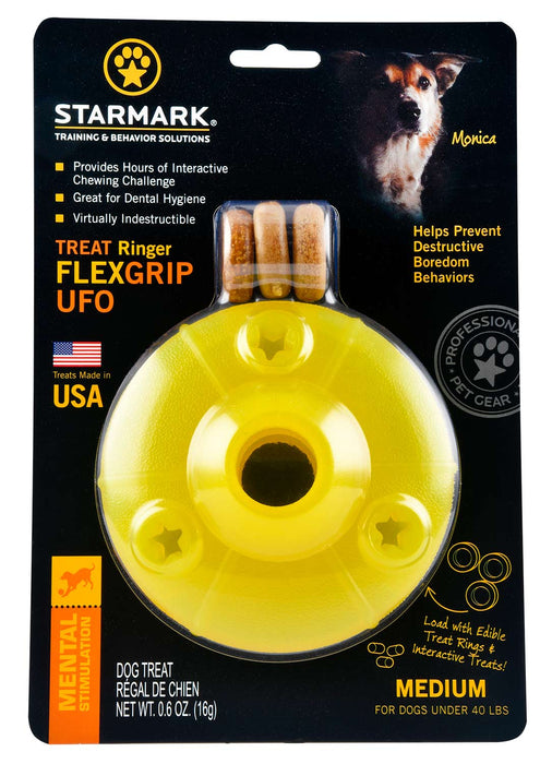 Treat Ringer FlexGrip UFO - Med Treat Ringer FlexGrip UFO  