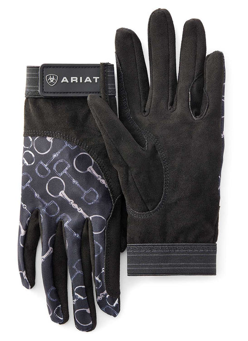 Ariat Tek Grip Gloves, Bits - 8  