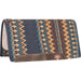 Classic Equine Wool Top Saddle Pad - Navy & Chestnut 34" x 38" Navy & Chestnut