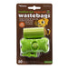 Bamboo Eco Mega-Roll Waste Bags - 60 ct with Dispenser - 