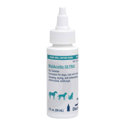 MalAcetic ULTRA Otic Cleanser for Dogs, Cats, and Horses - 2 oz