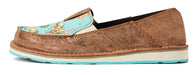 Ariat Women's Cruiser, Copper Metallic/Bucking Turquoise - 6  