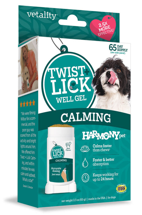 Twist & Lick Calming Supplement for Dogs - 