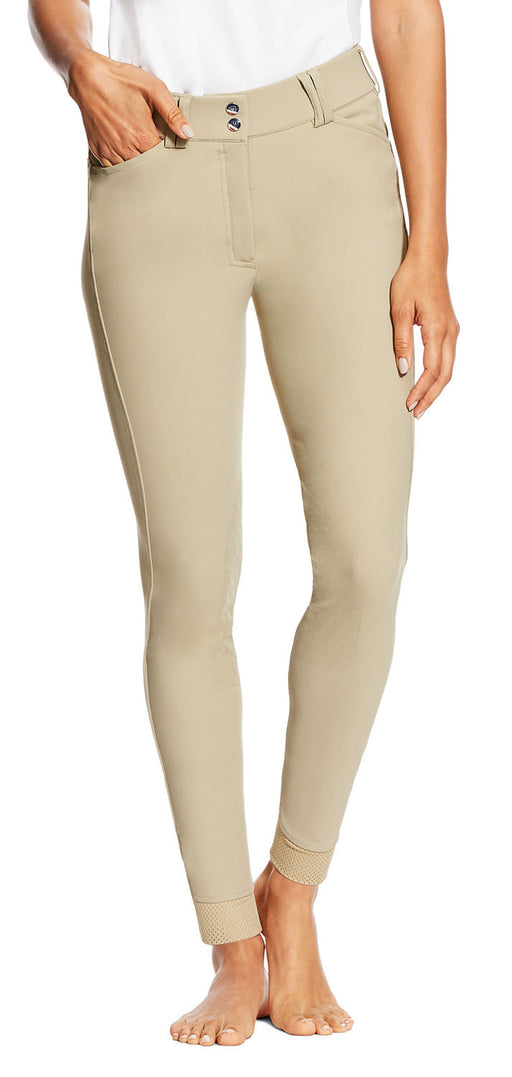 Ariat Tri Factor EQ Grip Knee Patch Breech - Tan 32R 