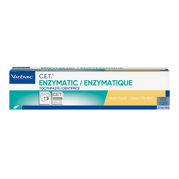 Virbac C.E.T. Enzymatic Pet Toothpaste for Dogs & Cats - Malt