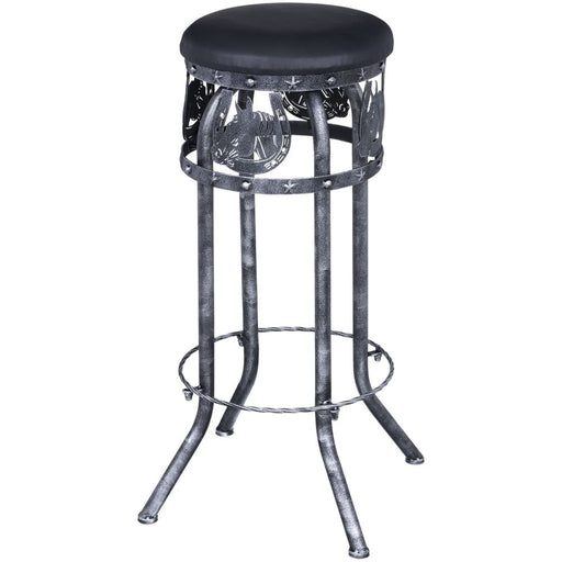 Horse Head Bar Stool -   