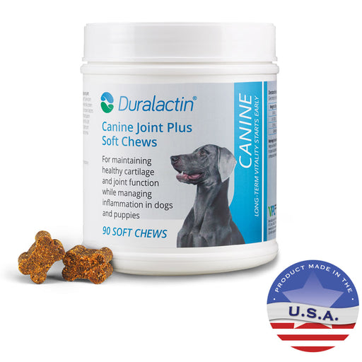 Duralactin Canine Joint Plus Soft Chews for Dogs  90 ct - 