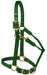 Valhoma Premium Adjustable Nylon Halter - Hunter GreenSmall