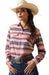 Ariat Women's Western VenTek Stretch Shirt, Reata Serape - XLarge  