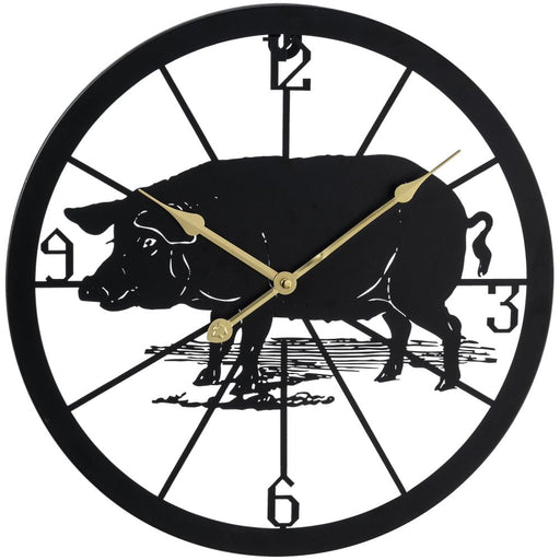 Pig Wall Clock - Multi  