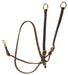 Poplar Head Premium Oiled Harness Leather Training Martingale - Brown  