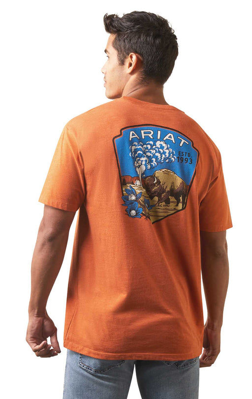 Ariat Men's Old Faithful Short Sleeve T-Shirt - Small  