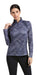 Ariat Women's Sunstopper 2.0 1/4 Zip Baselayer, Bit Print - Medium  