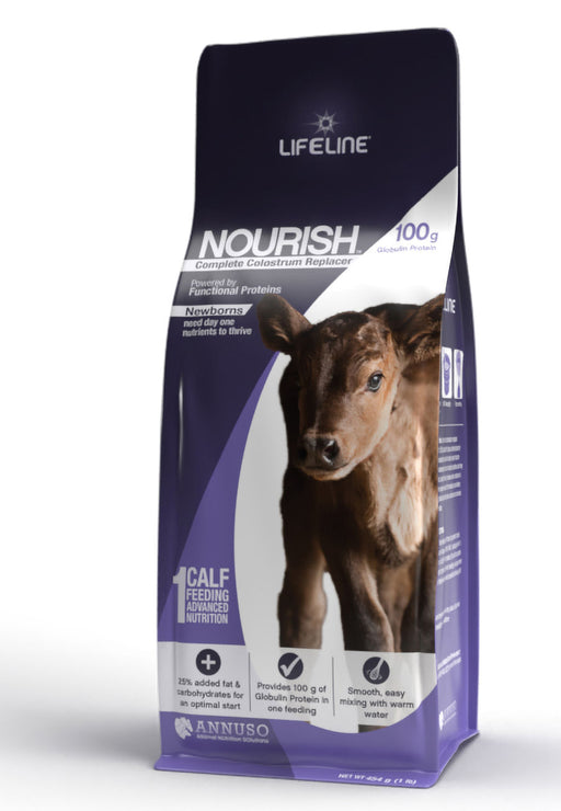 LIFELINE Nourish 100g Colostrum Replacer - Vanilla pouch 100g