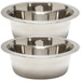 7-5-qt-ss-feeding-bowl-77270 - 1 Pint Stainless Steel Bowl, 2 Pack