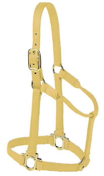 Valhoma Premium Nylon Halter - TanMedium